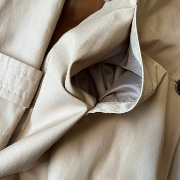 EUC! VIA SPIGA Trench/Rain Coat PP - Picture 7 of 16